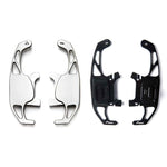 Racingline Aluminium Shift Paddles S-Tronic - Black finish - Audi B9 (A4/S4/RS4, A5/S5/RS5) / A3/S3/RS3 (steering wheel Sport)
