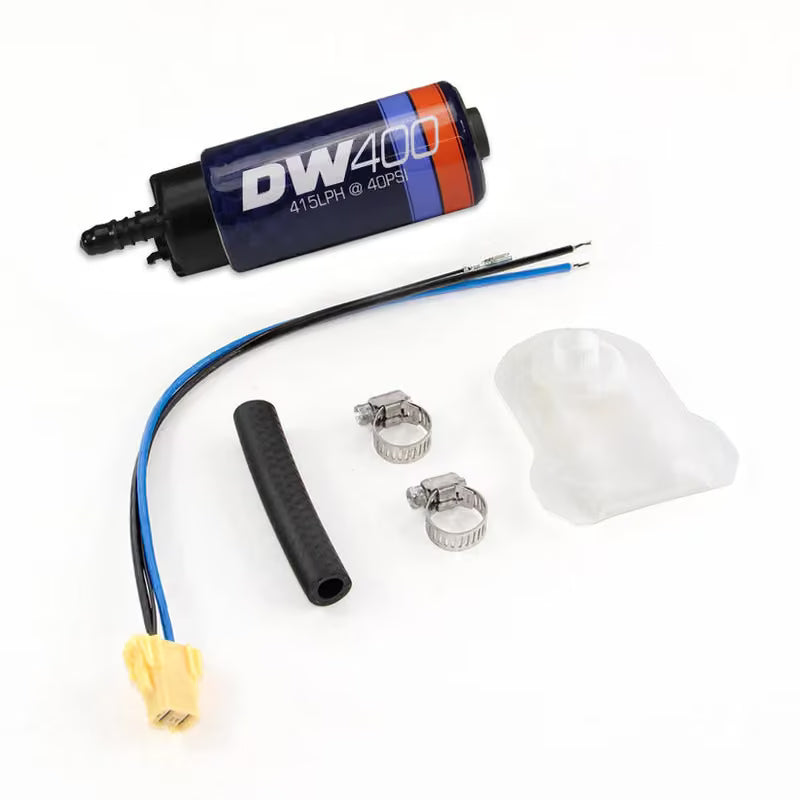 Pompa Benzina DeatschWerks DW400 415 L/h E85 - Nissan S13, S14, S15, Mazda MX-5 NA, NB, Subaru Impreza GC, GD...