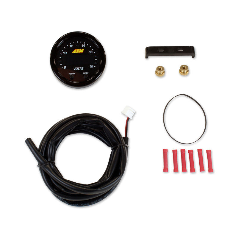 Ceas Voltmetru AEM X-Series 52mm - 8-18 V