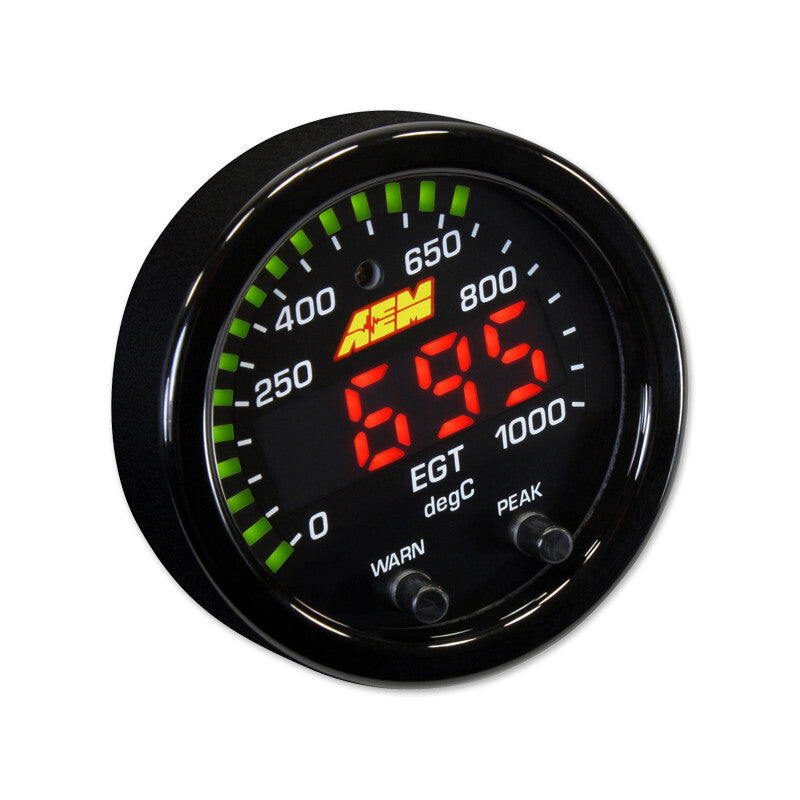 Ceas Temperatura Gaze Evacuare AEM X-Series 52mm - 0-1000 grade C