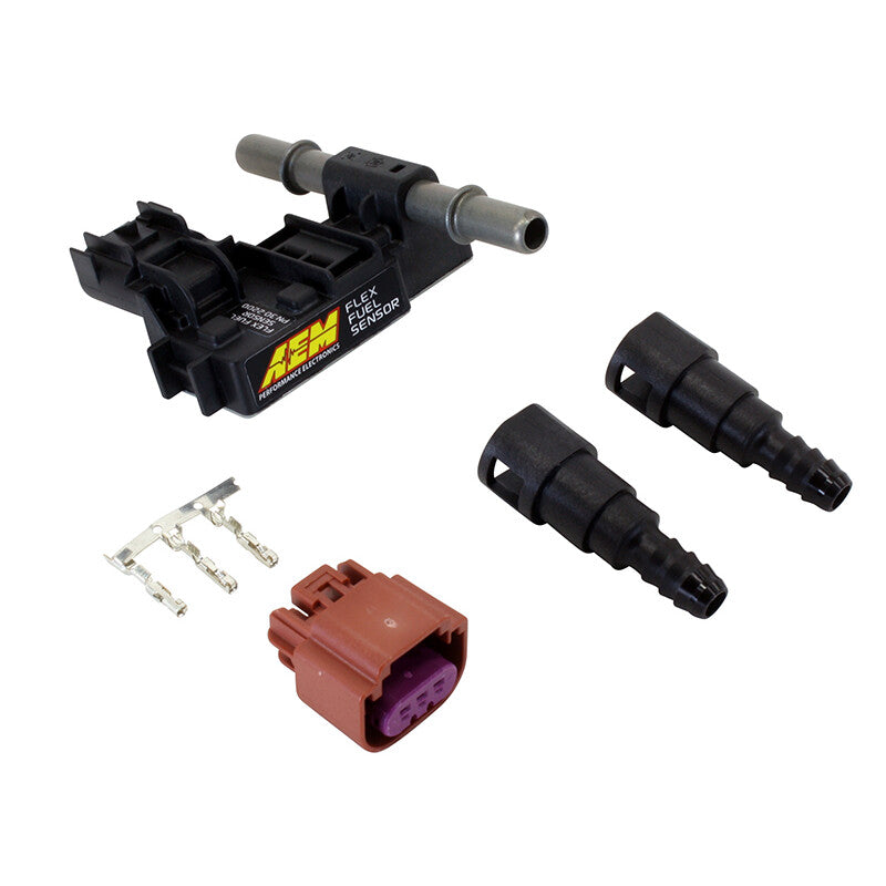 Senzor Continut Etanol AEM Flex Fuel - racorduri stut 3/8 tol