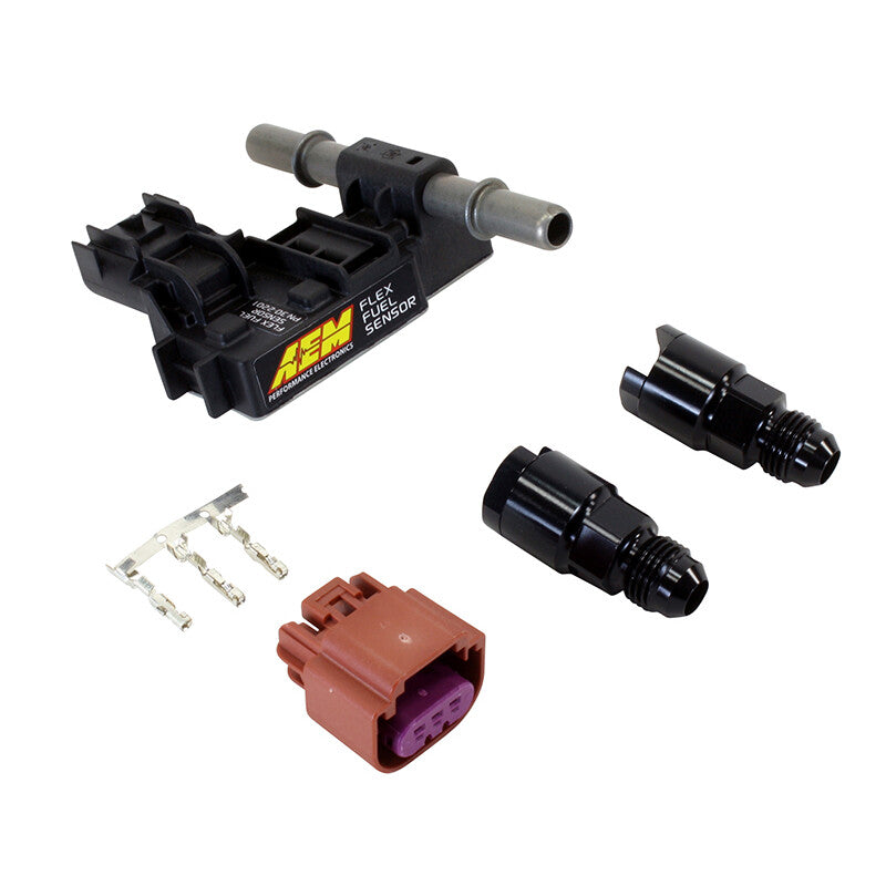 Senzor Continut Etanol AEM Flex Fuel - racorduri -6 AN