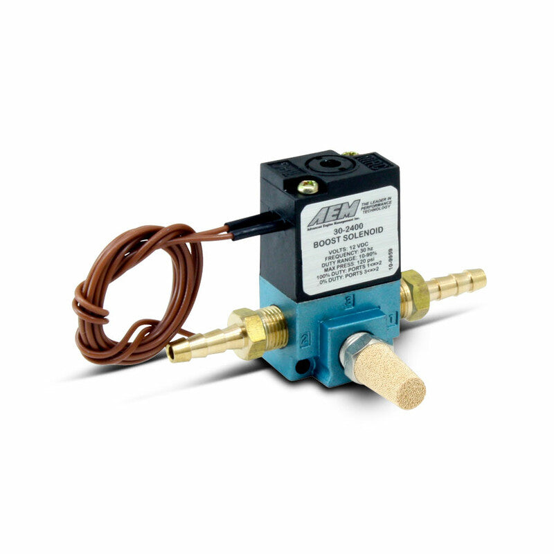 Electrovalva Reglaj Boost AEM - testata la 7 bar