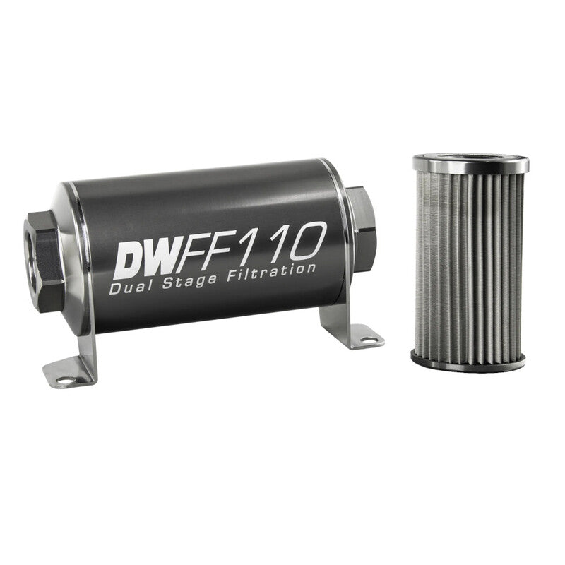 Filtru Benzina DeatschWerks FF110 - 10 microni, racord -10 AN
