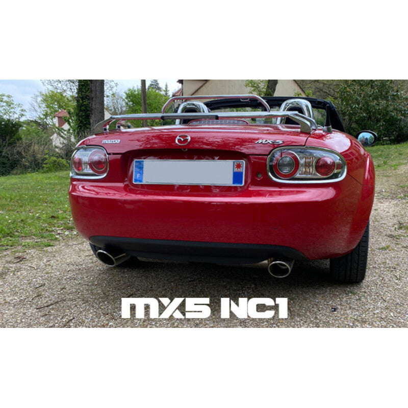 Toba Finala Inox Let's Race - Mazda MX-5 NC (05-15)