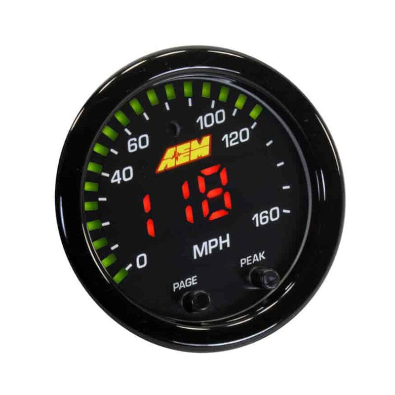 Ceas Vitezometru GPS AEM X-Series 52mm - 0-240 km/h