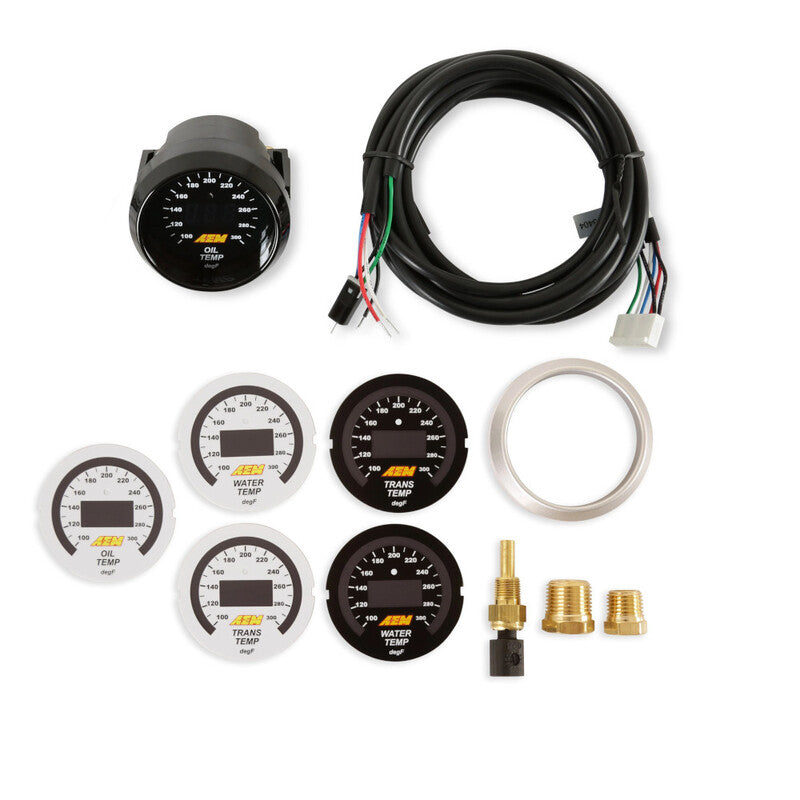 Ceas Temperatura Apa si Ulei AEM Classic 52mm - pana la 150 grade C