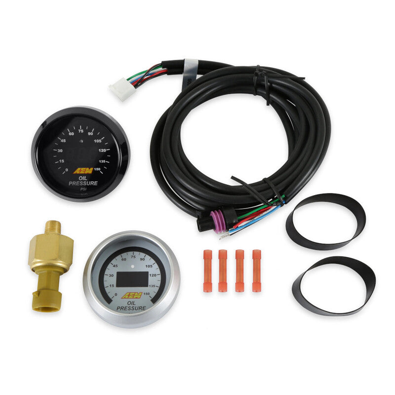 Ceas Presiune Ulei AEM Classic 52mm - 0-150 psi
